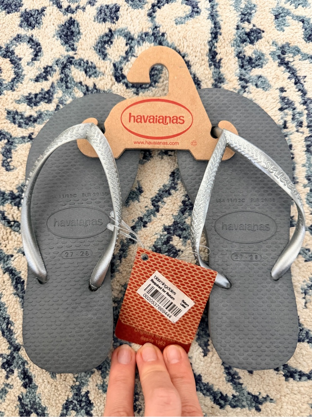 Havaianas Toddler size 11/12 flipflop